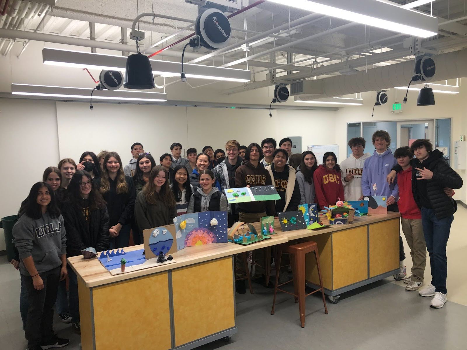 Saint Francis High School Innovation & Robotics Lab cohort